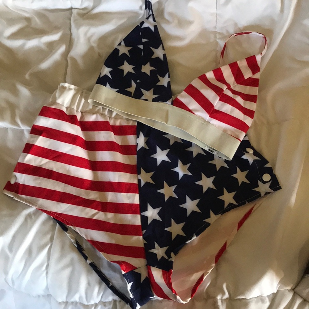 Stars and Stripes Swim Outfit